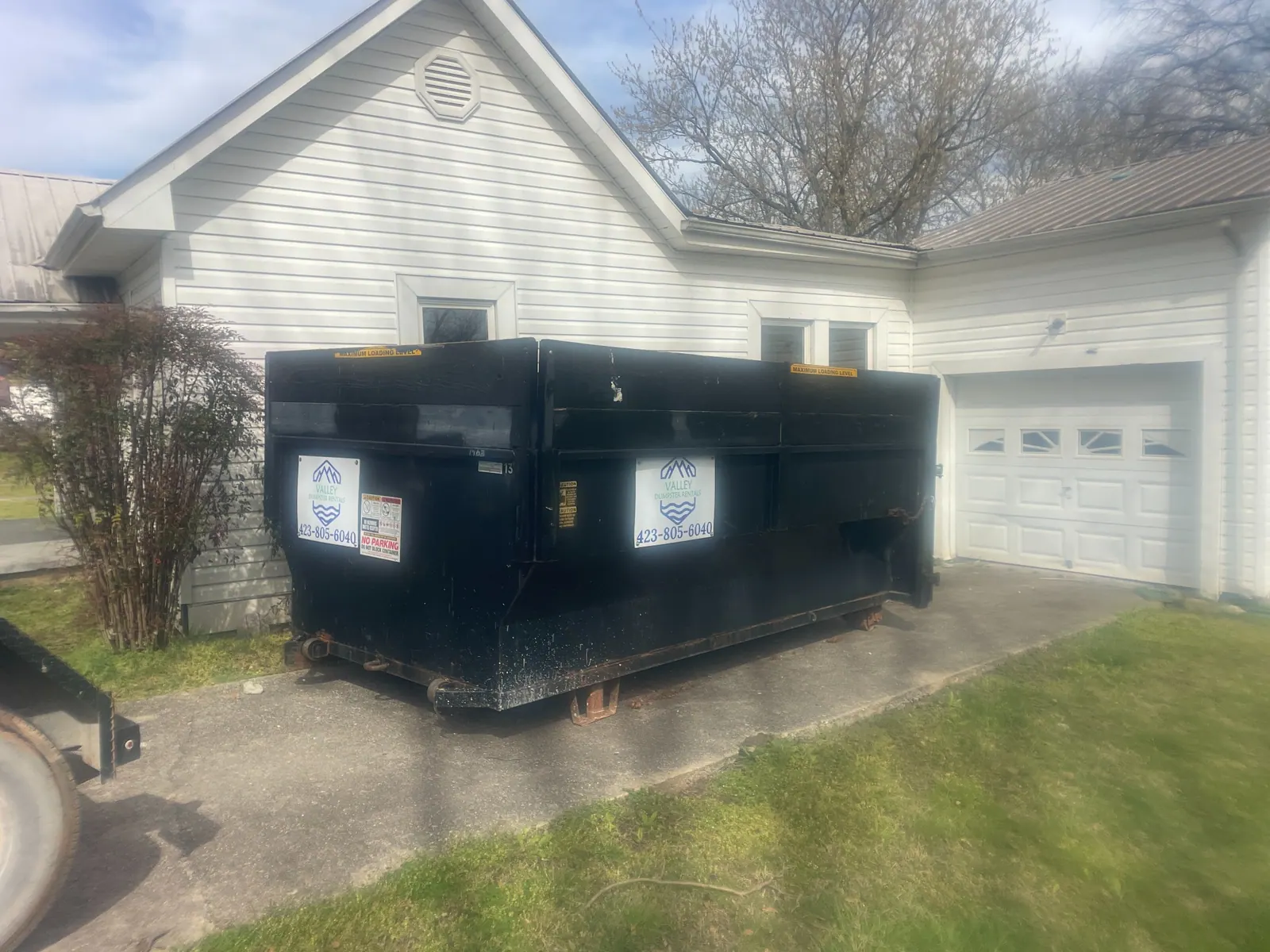 Valley Dumpster Rentals actual job-site photo 20