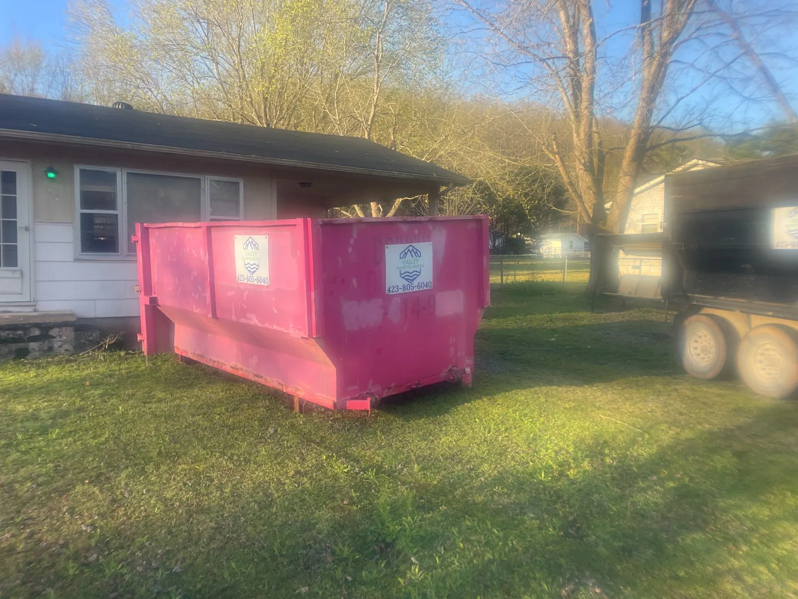 Valley Dumpster Rentals actual job-site photo 21
