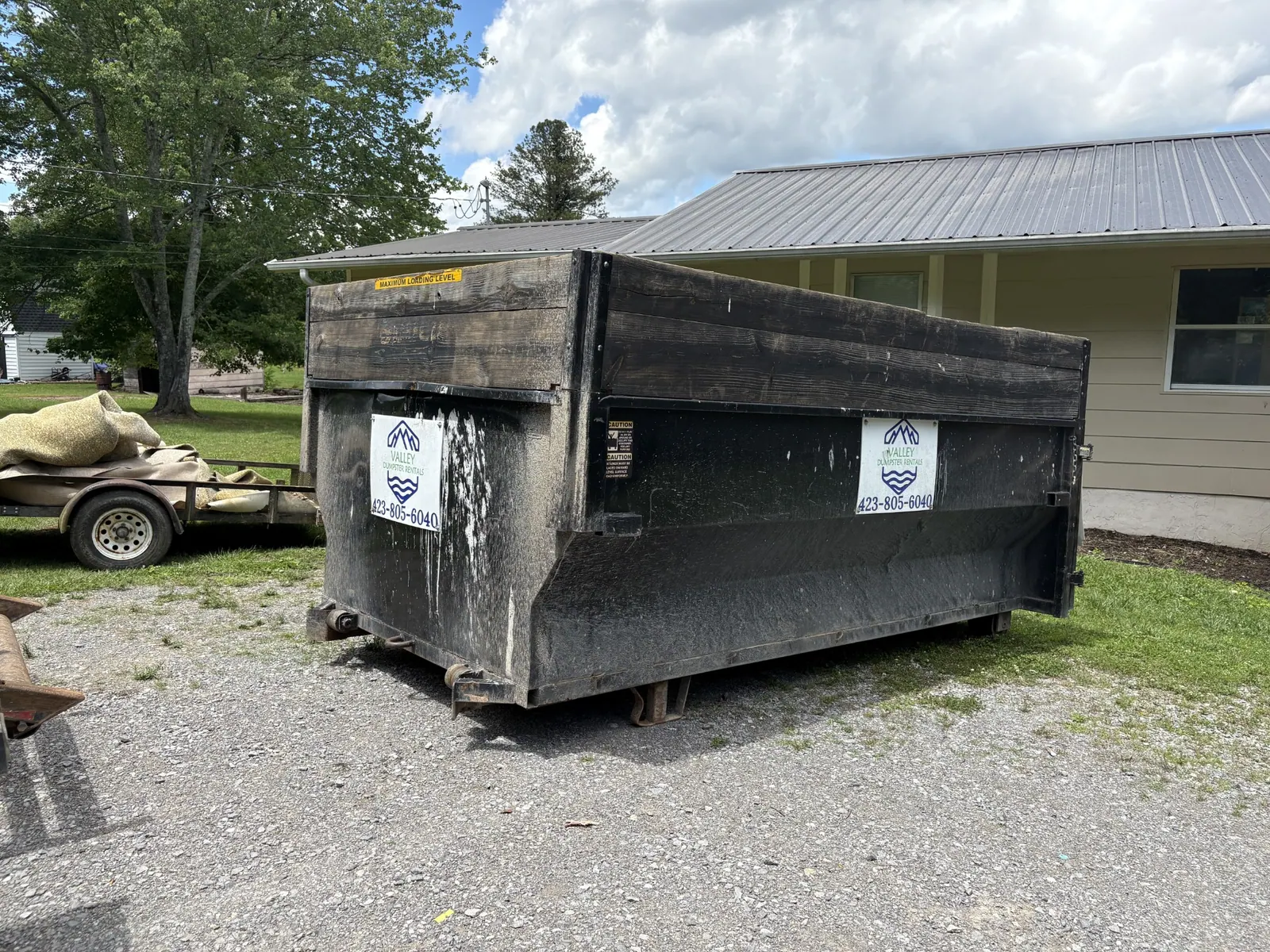 Valley Dumpster Rentals actual job-site photo 23